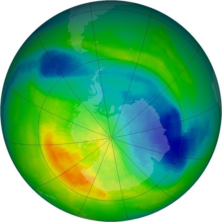 Ozone Map 2002-09-28